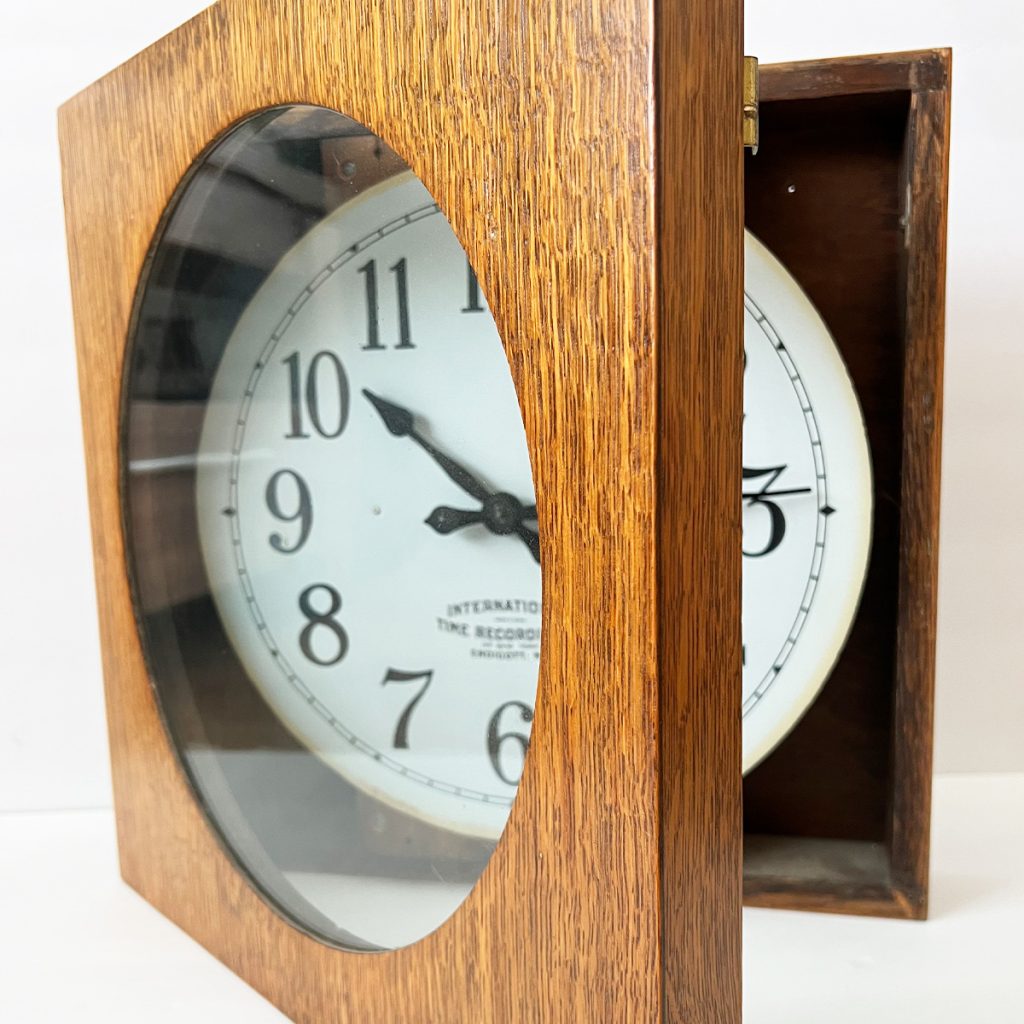 Vintage International Time Recording Co. Clock SwapMeet