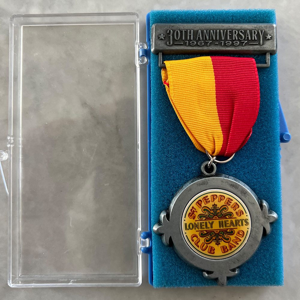 SGT PEPPERS MEDAL